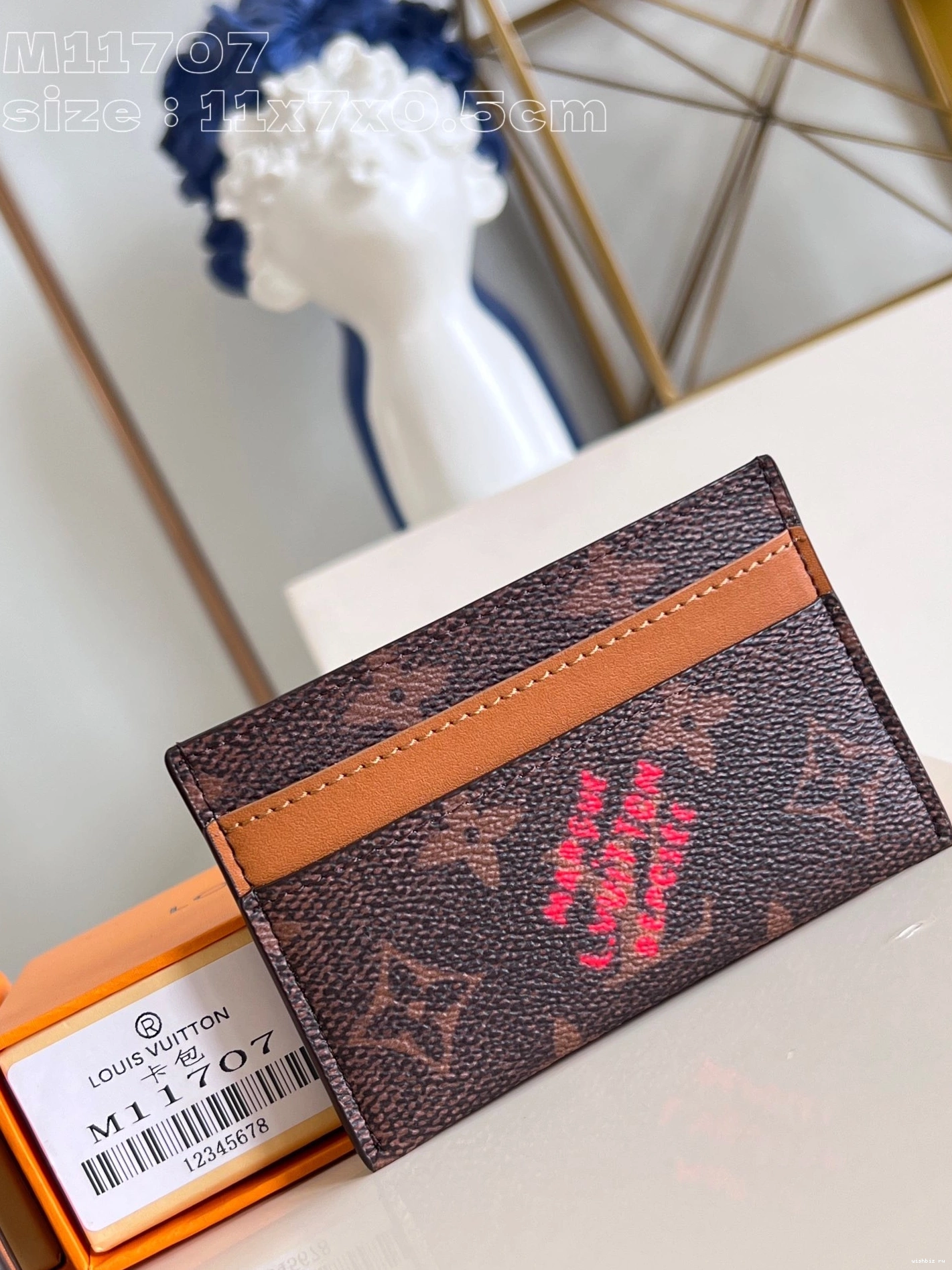 WIS VUITTON HOLDER-11*7*0.5cm CARD LOUIS 0126